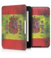 Husa pentru Kindle Paperwhite 7, Piele ecologica, Multicolor, 23135.38
