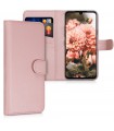 Husa pentru LG G8X ThinQ, Piele ecologica, Rose Gold, 50833.81