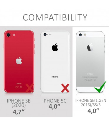 Husa pentru Apple iPhone 5 / iPhone 5s / iPhone SE, Silicon, Alb, 14181.22