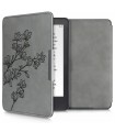 Husa pentru Kindle Paperwhite 7, Piele ecologica, Gri, 49747.04