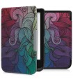 Husa pentru PocketBook Touch Lux 4 / Basic Lux 2, Piele ecologica, Multicolor, 46216.11