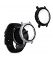 Set 2 huse pentru Huawei Watch GT2 (42mm), Plastic, Negru / Silver, 53395.01