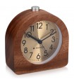 Ceas cu alarma analogic din lemn Snooze Retro, 46228.18