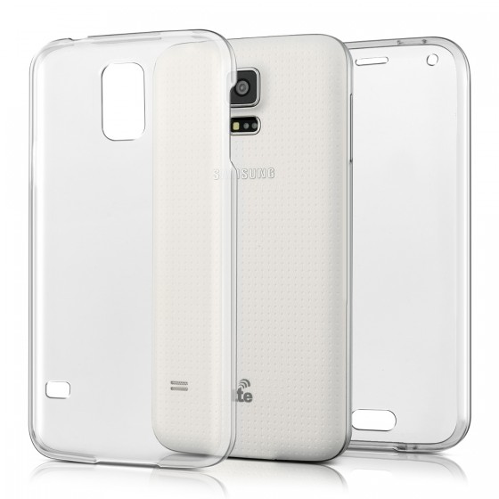 Husa Samsung Galaxy S5 S5 Neo, Silicon, Transparent, 37820.03