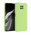 Husa pentru Xiaomi Redmi Note 9T, Silicon, Verde, 54216.214
