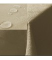 Fata de masa ovala Leinenlook Jemidi, 135 x 180 cm, Maro, Poliester, 55262.34.21
