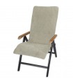 Husa pentru scaun Jemidi, 60 x 130 cm, Gri, Bumbac organic, 54895.11