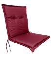 Perna hidrofuga de exterior pentru scaun Jemidi, 100 x 50 cm, Bordo, Poliester, 55523.26