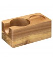 Suport pentru tamper din lemn de salcam Navaris, 58 mm, 56192.30